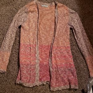 Color block cardigan